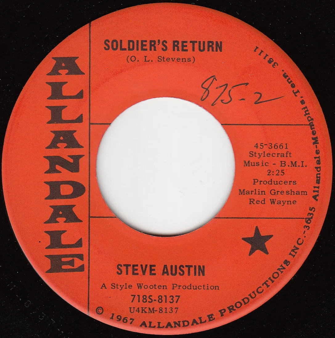 Soldier's Return – Steve Austin (A-side label)