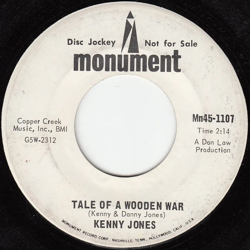 Tale of a Wooden War – Kenny Jones (A-side label)