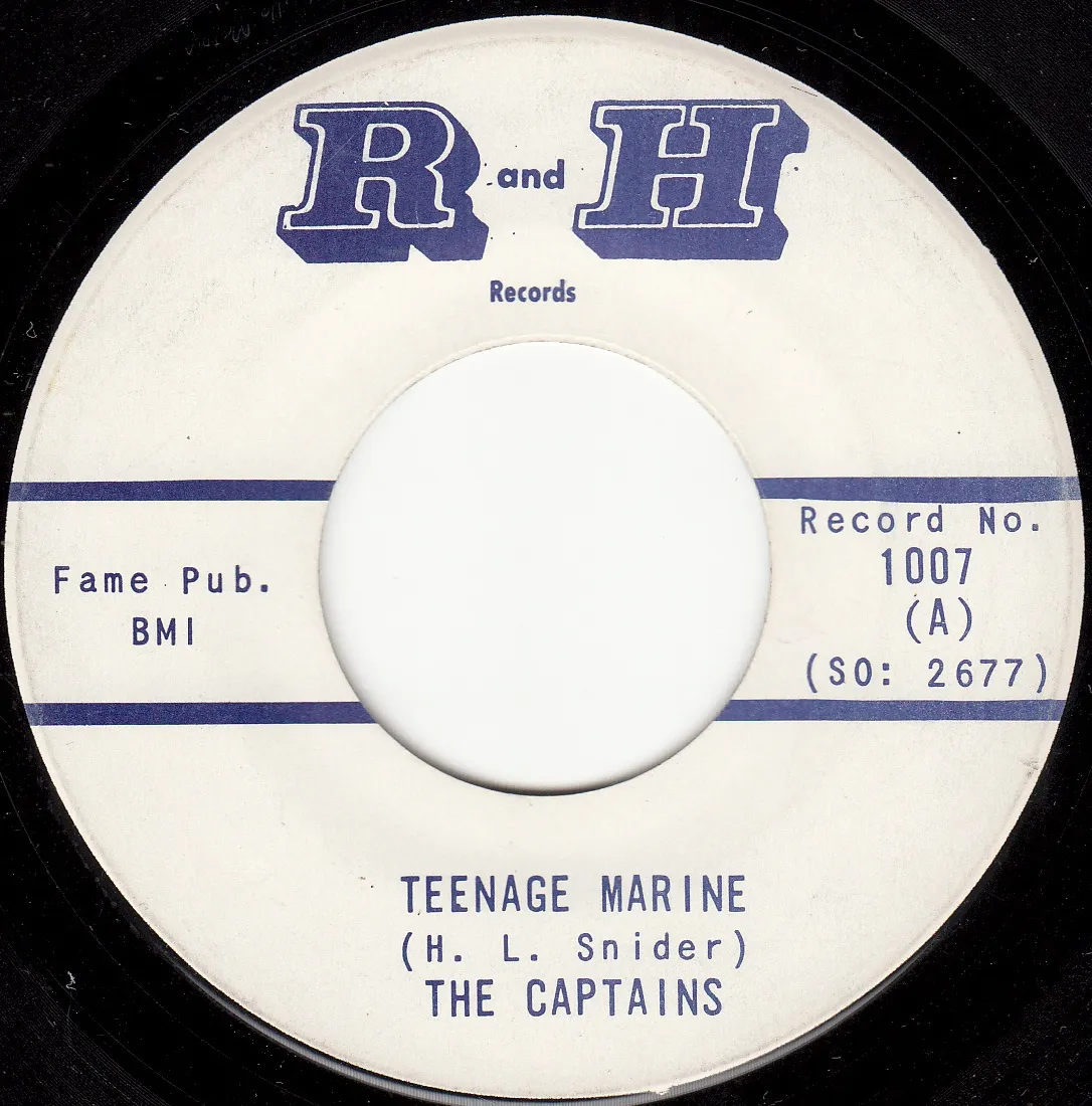 Teenage Marine – The Captains (A-side label)