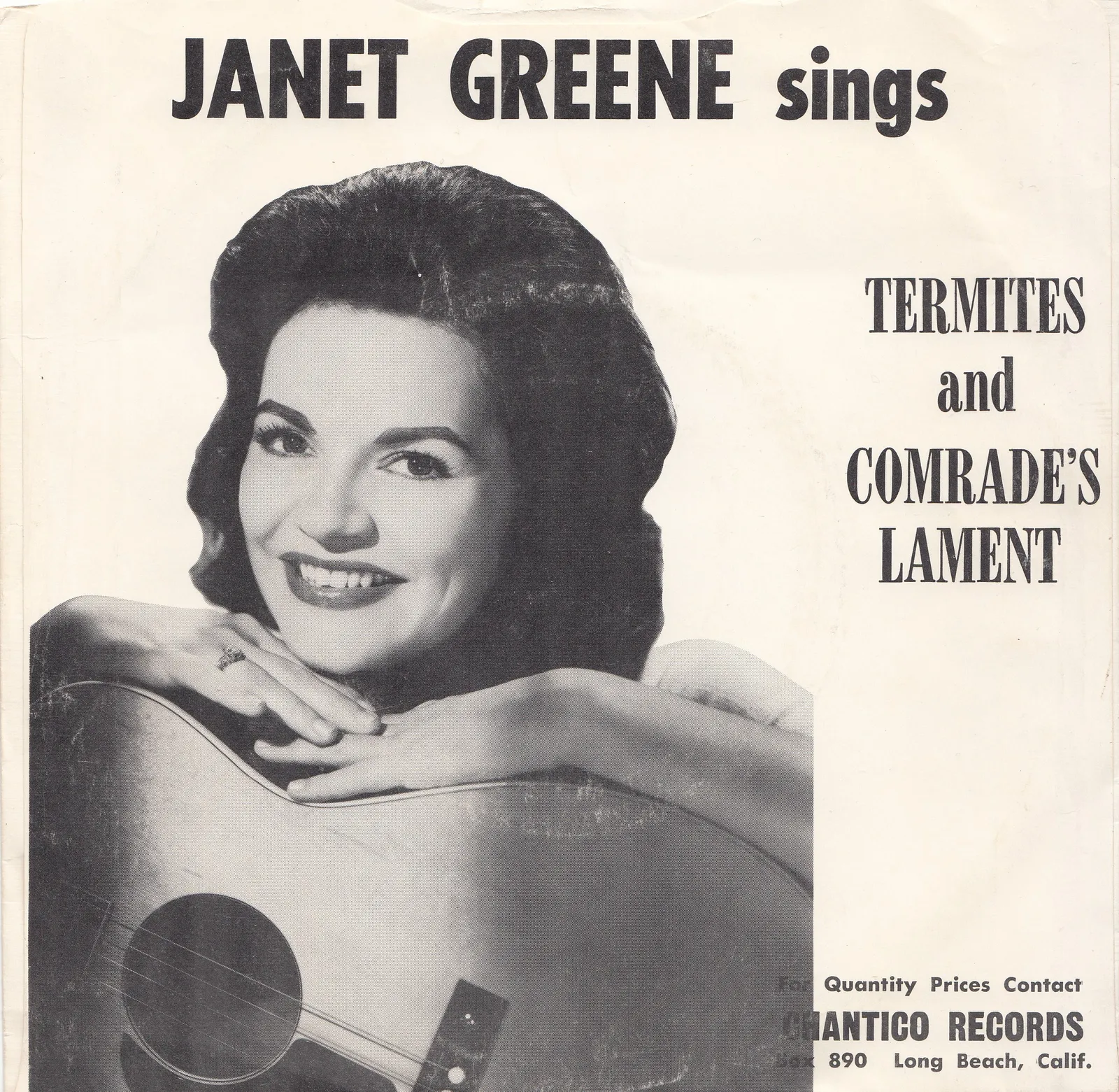 Termites – Janet Greene (Picture sleeve)