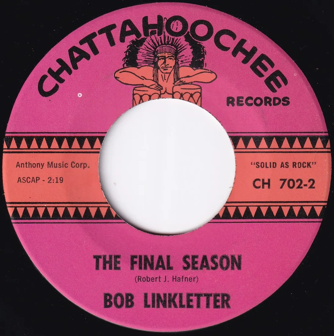 The Final Season – Bob Linkletter (A-side label)