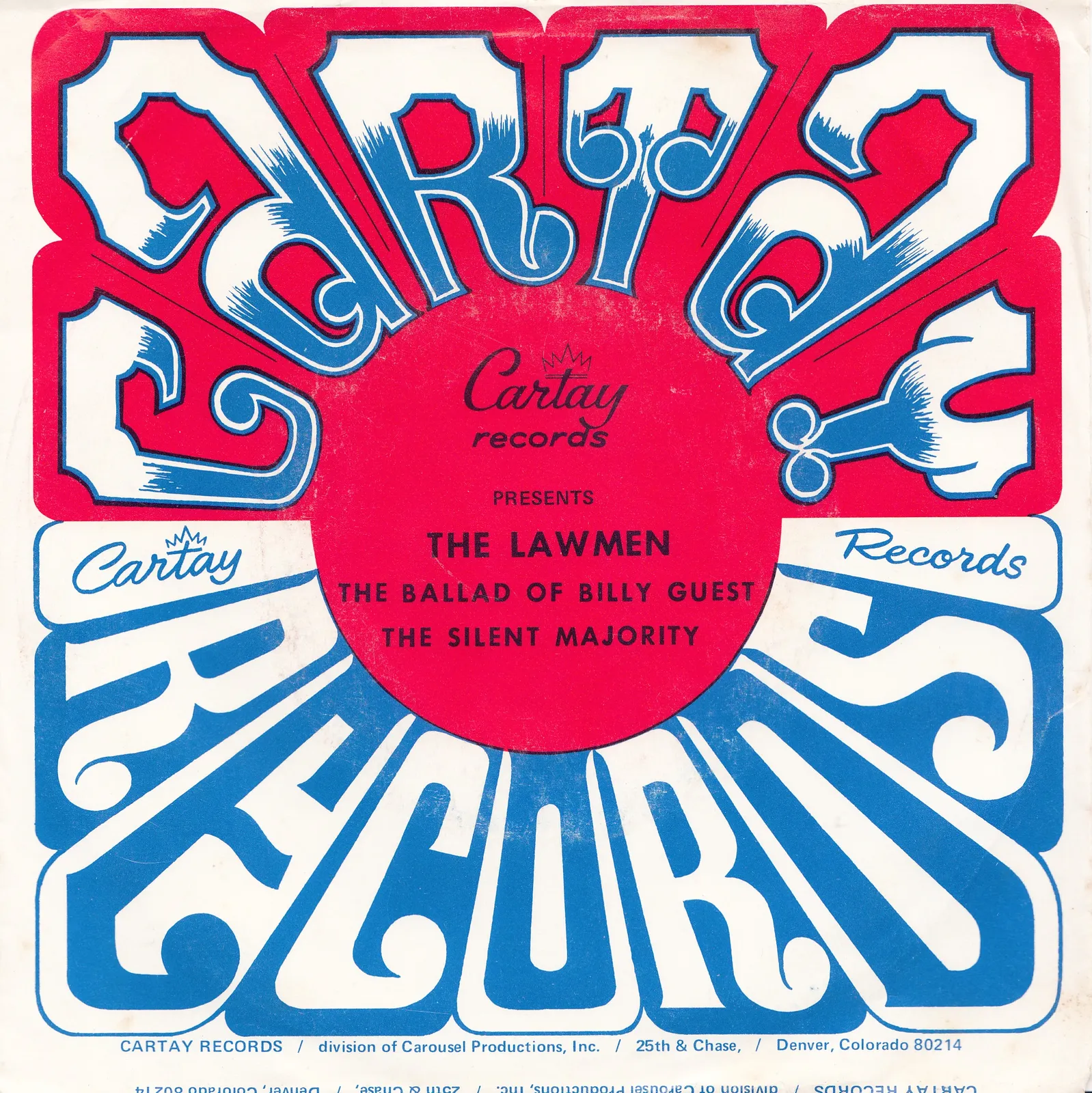 The Silent Majority – The Lawmen (Picture sleeve)