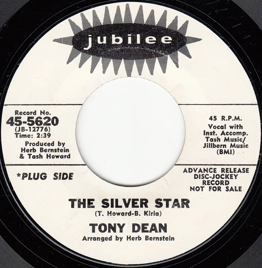 The Silver Star – Tony Dean (A-side label)