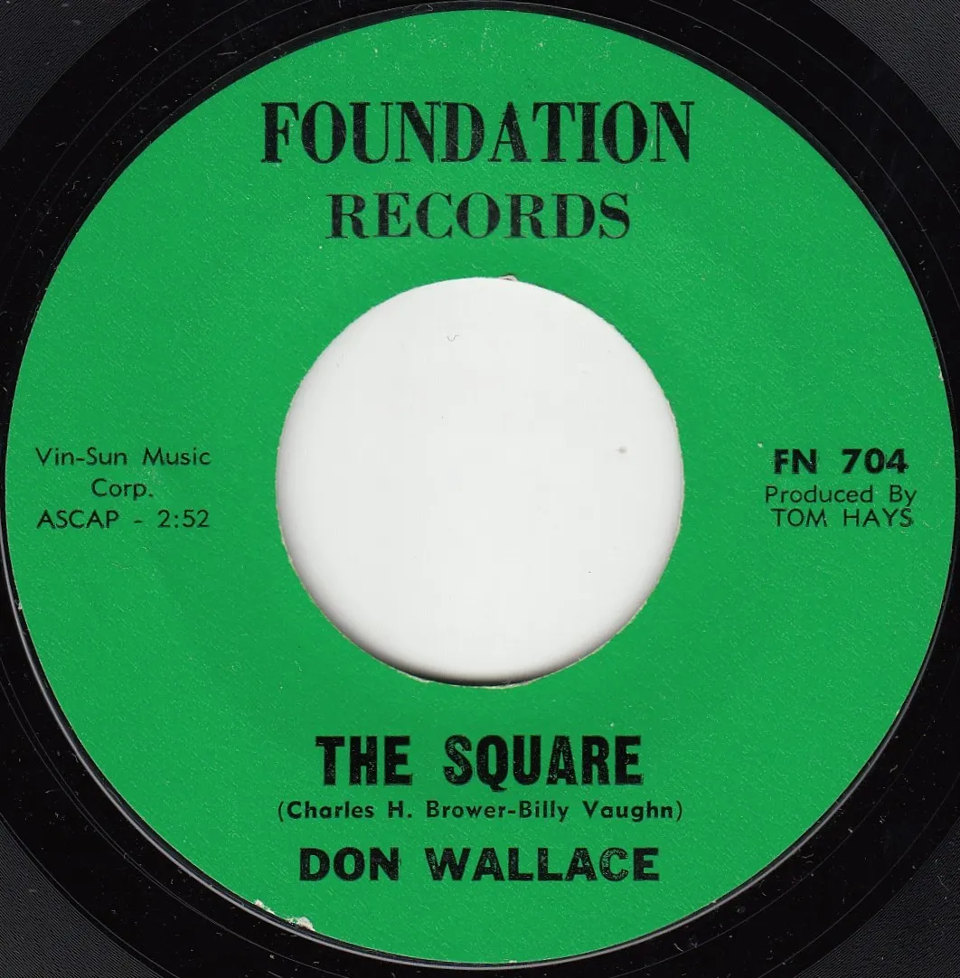 The Square – Don Wallace (A-side label)