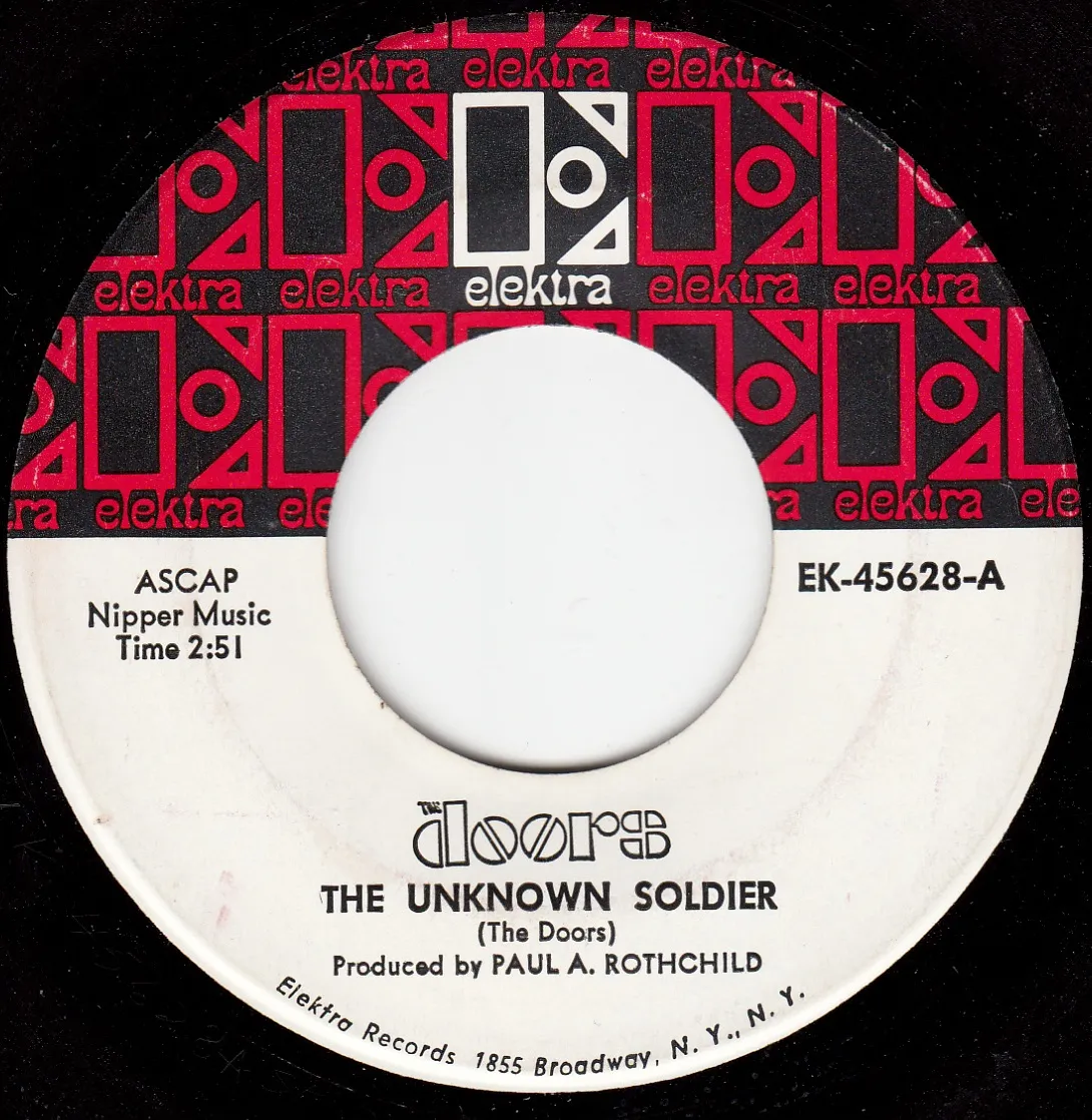 The Unknown Soldier – The Doors (A-side label)