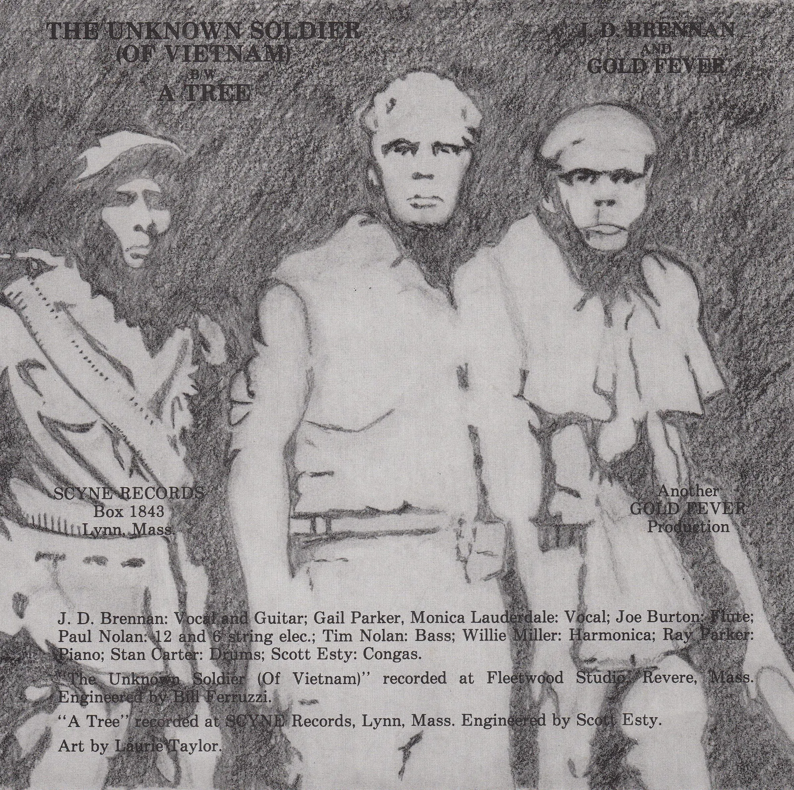 The Unknown Soldier (Of Vietnam) – J.D. Brennan and Gold Fever (Picture sleeve)