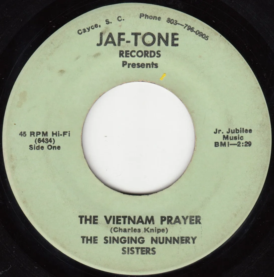 The Vietnam Prayer – The Singing Nunnery Sisters (A-side label)