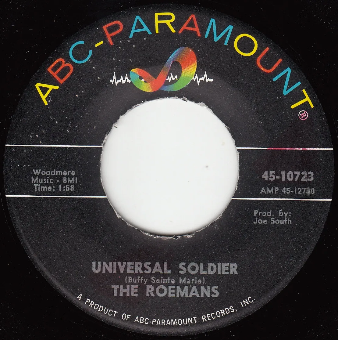 Universal Soldier – The Roemans (A-side label)