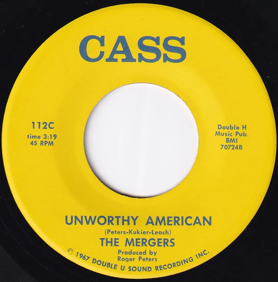 Unworthy American – The Mergers (A-side label)