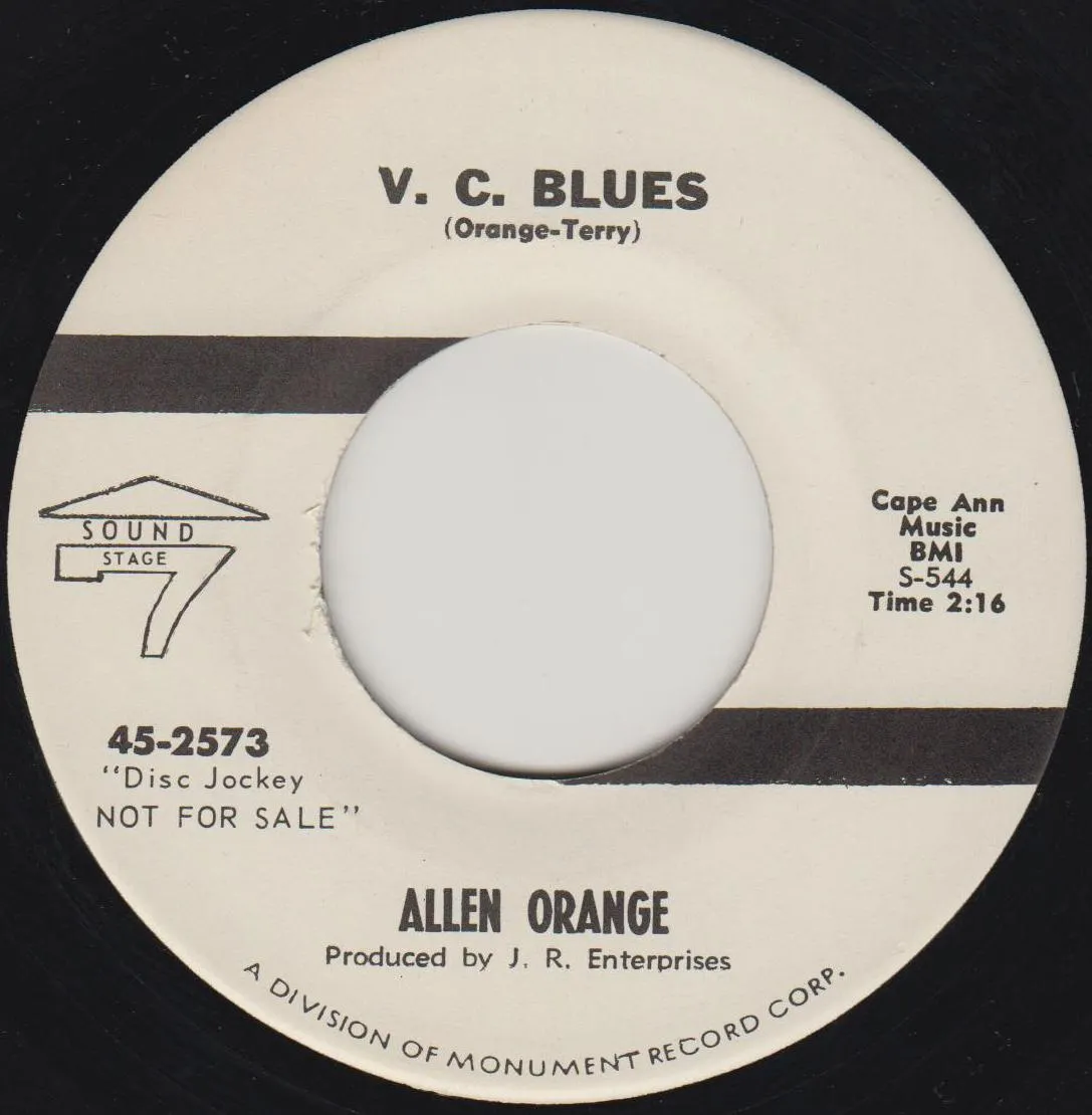 V.C. Blues – Allen Orange (Label (alternate scan))