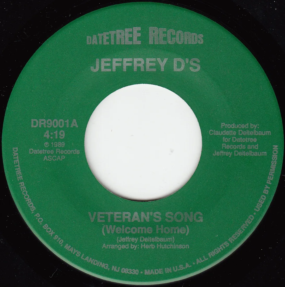 Veteran's Song (Welcome Home) – Jeffrey D's (A-side label)