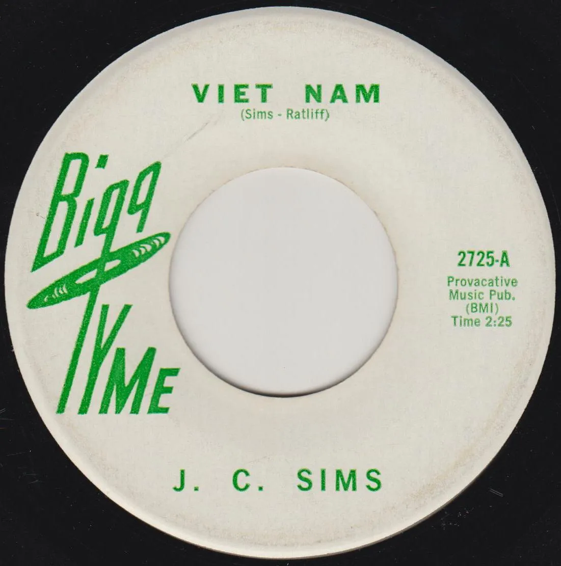 Viet Nam – J.C. Sims (Label (alternate scan))