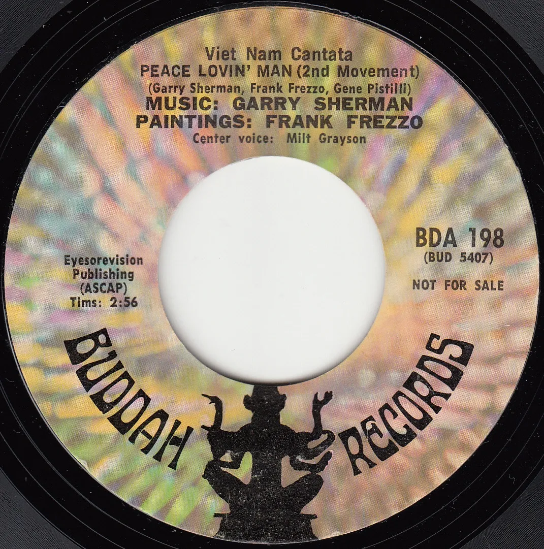 Viet Nam Cantata Peace Lovin' Man – Garry Sherman (A-side label)