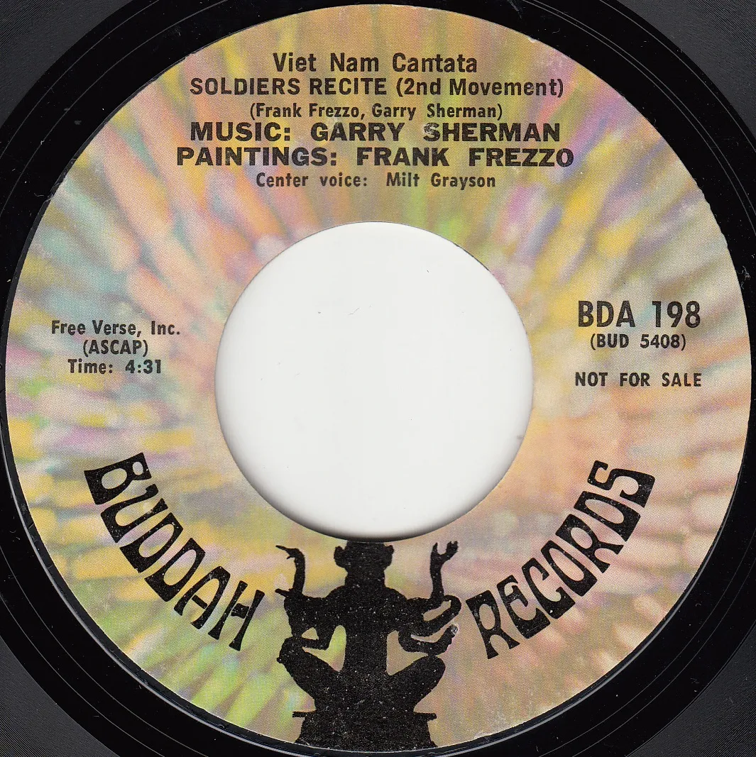 Viet Nam Cantata Soldiers Recite – Garry Sherman (A-side label)