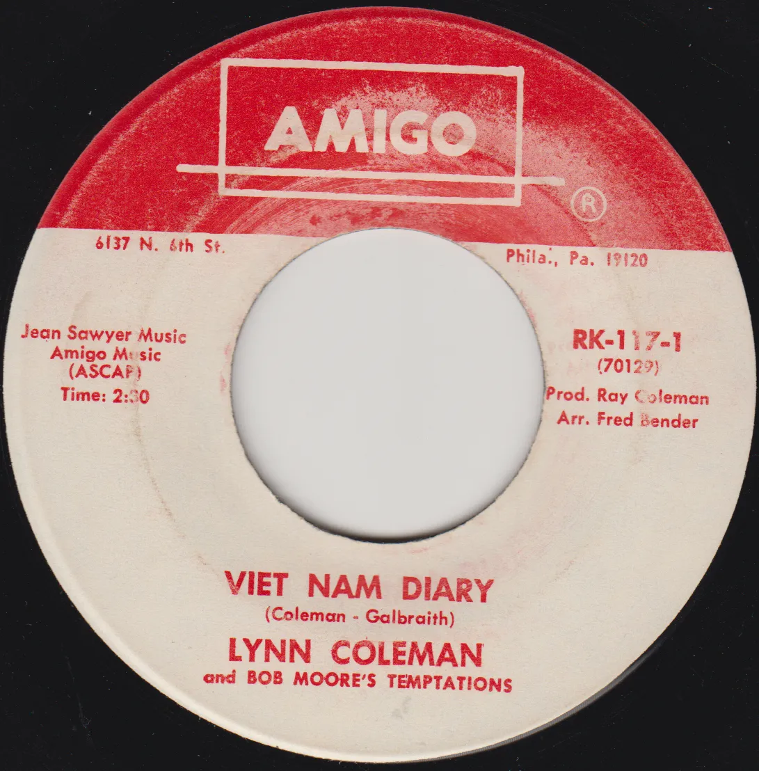 Viet Nam Diary – Lynn Coleman (Label (alternate scan))