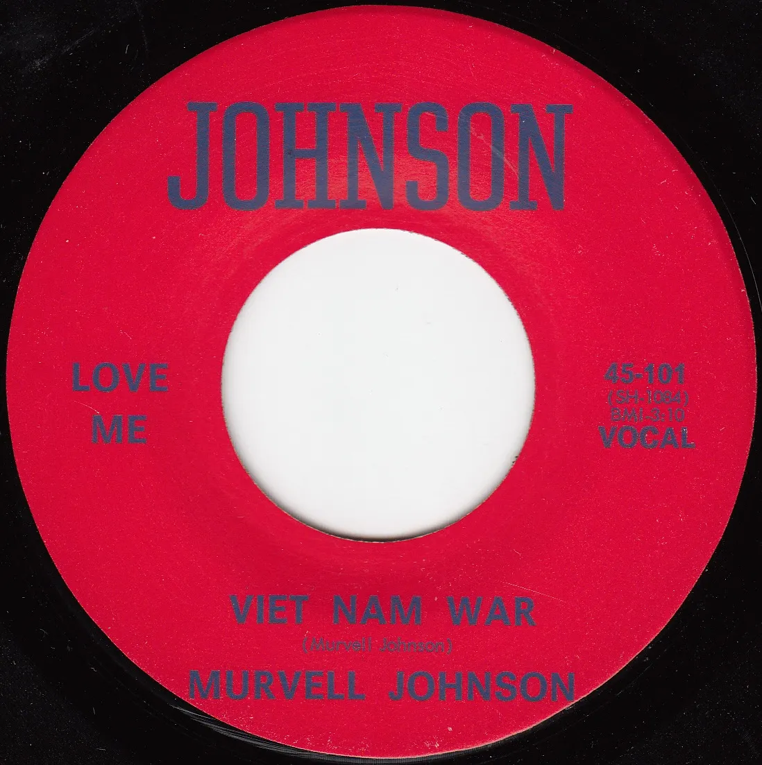 Viet Nam War – Murvell Johnson (A-side label)