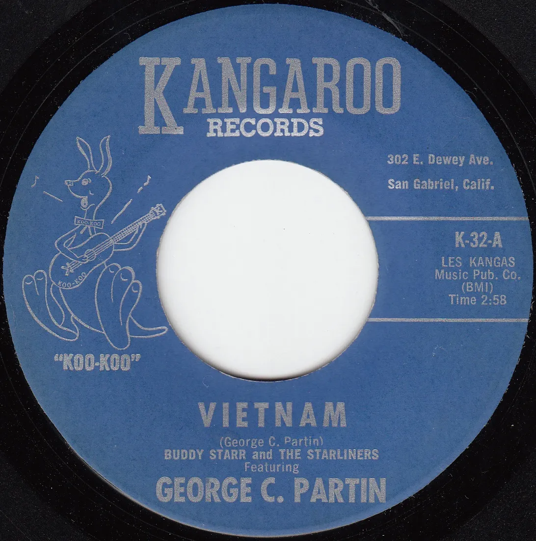 Vietnam – Buddy Starr & George C. Partin (A-side label)
