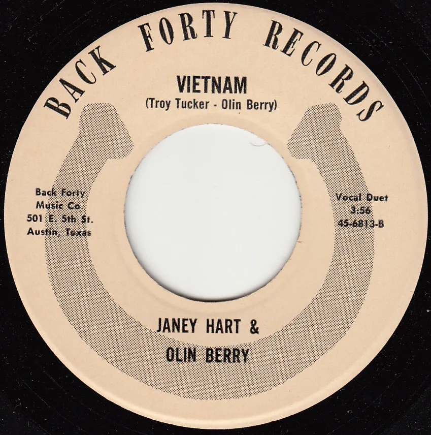 Vietnam – Janey Hart & Olin Berry (A-side label)