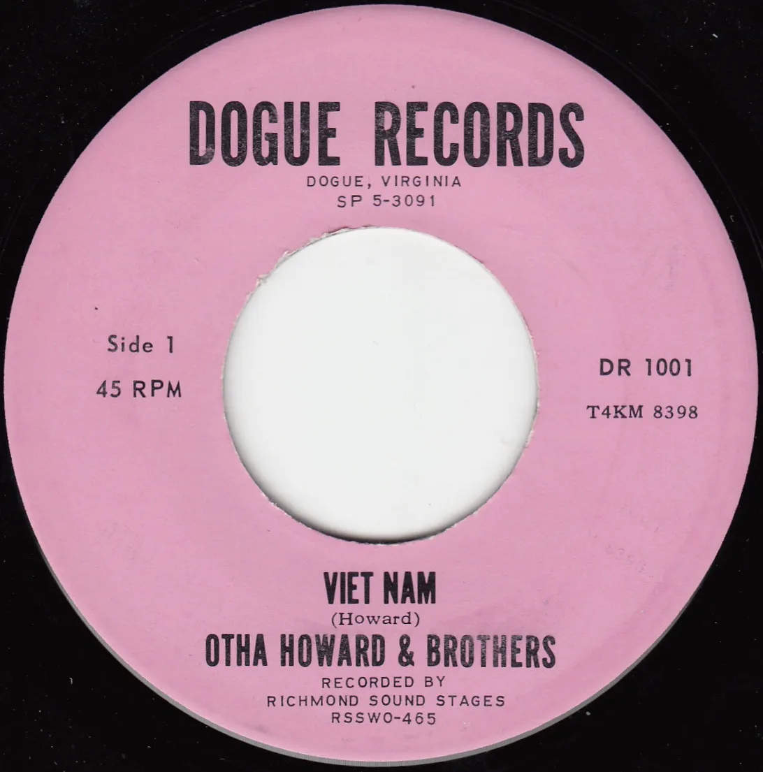 Vietnam – Otha Howard & Brothers (A-side label)