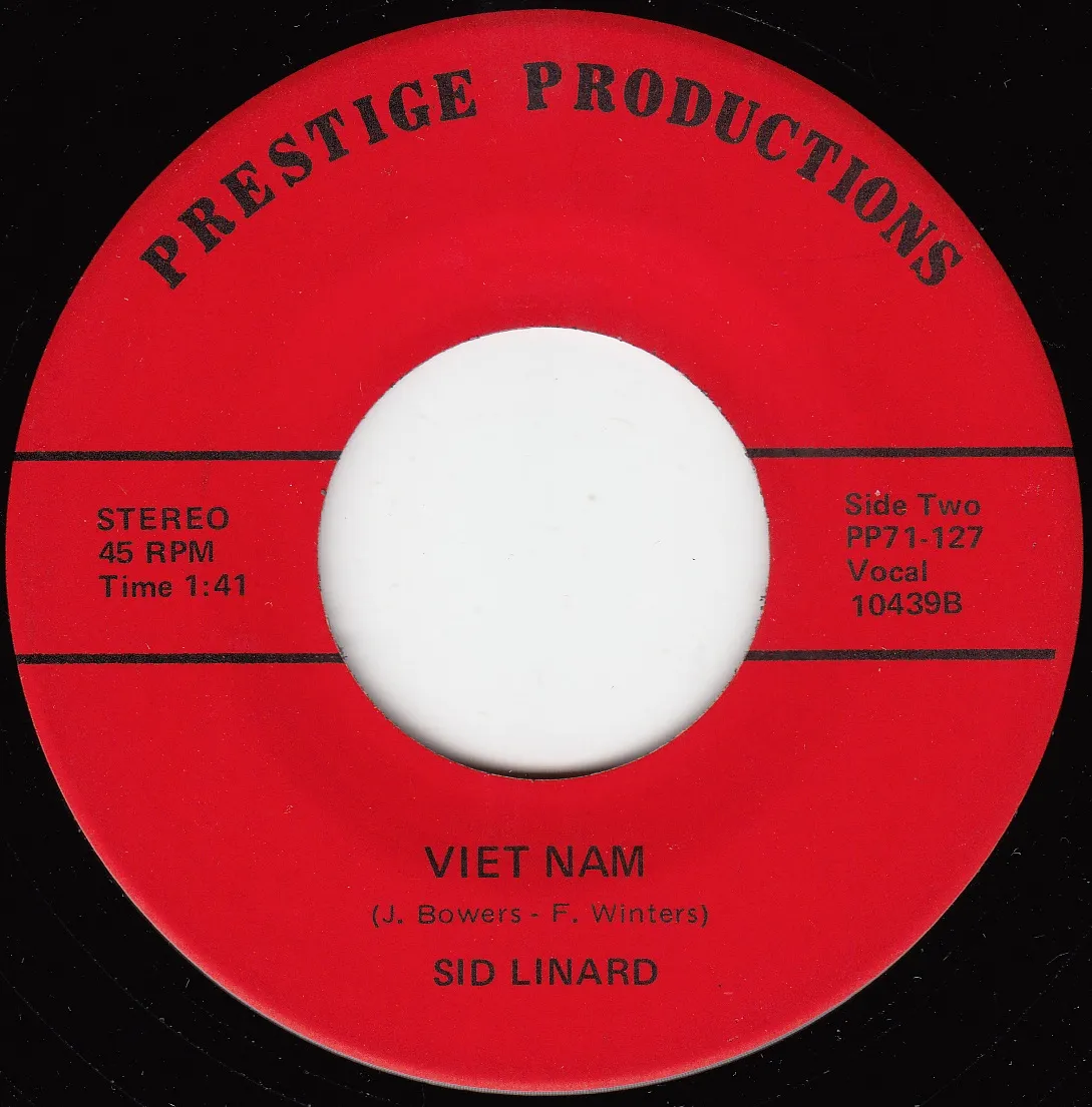 Vietnam – Sid Linard (A-side label)