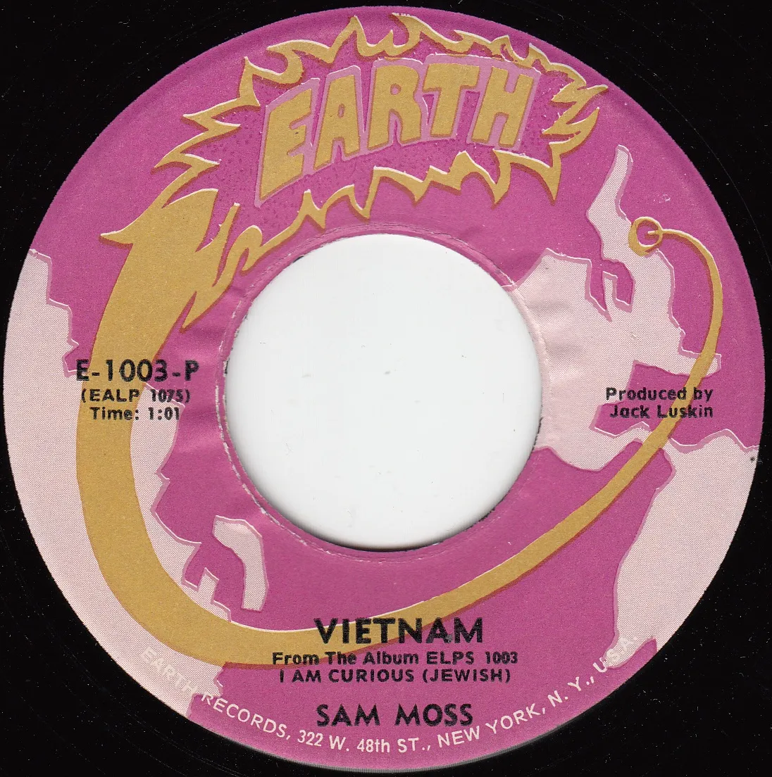 Vietnam – Sam Moss (A-side label)