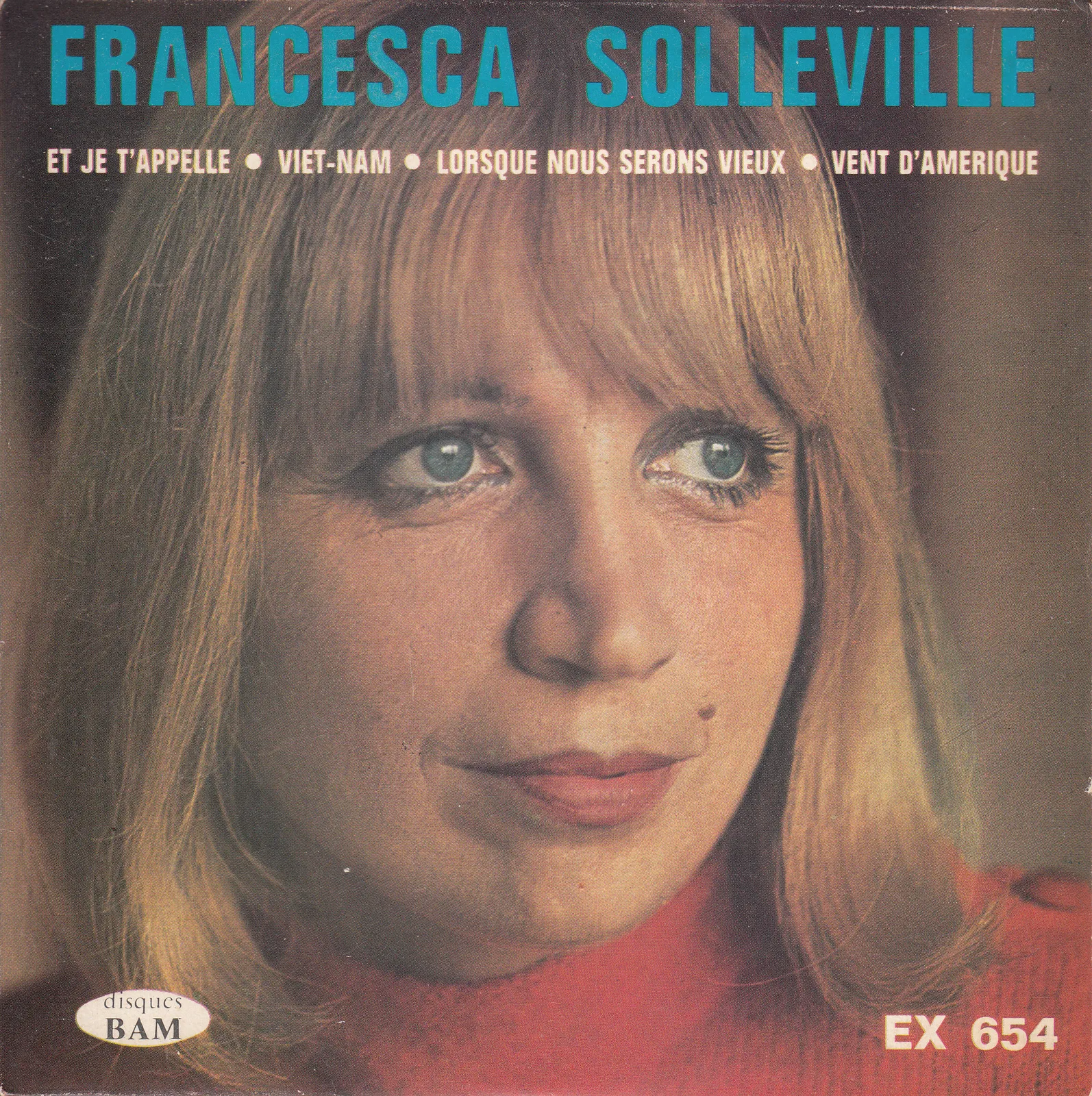 Viet-Nam – Francesca Solleville (Picture sleeve (front))