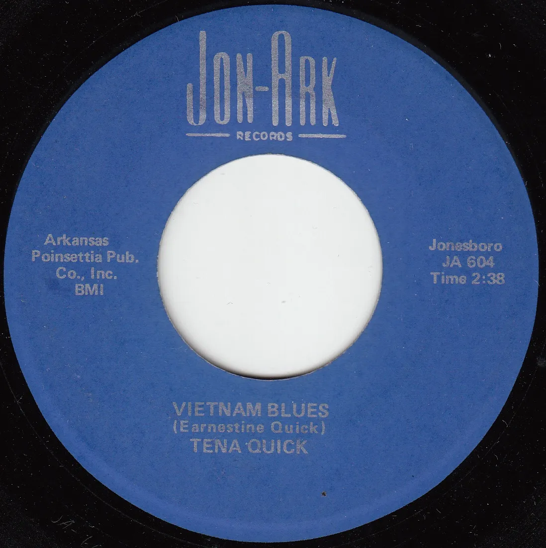 Vietnam Blues – Tena Quick (A-side label)