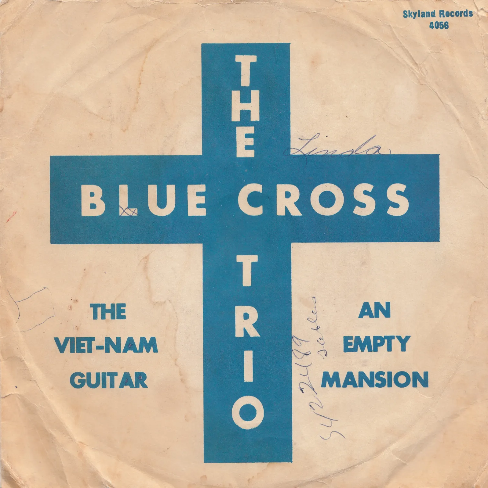 Viet-Nam Guitar – The Blue Cross Trio (Picture sleeve (front))
