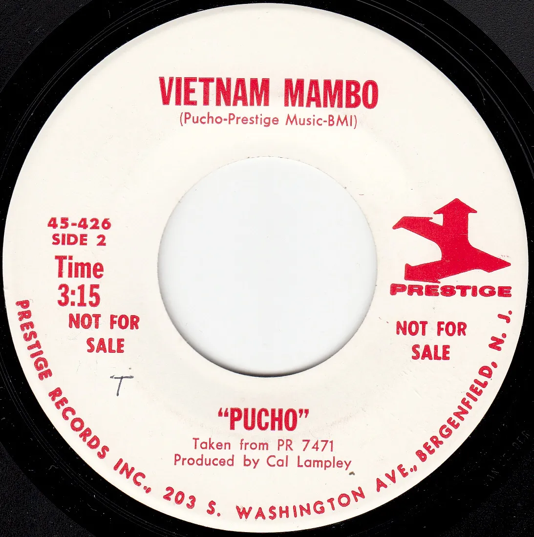 Vietnam Mambo – Pucho (A-side label)