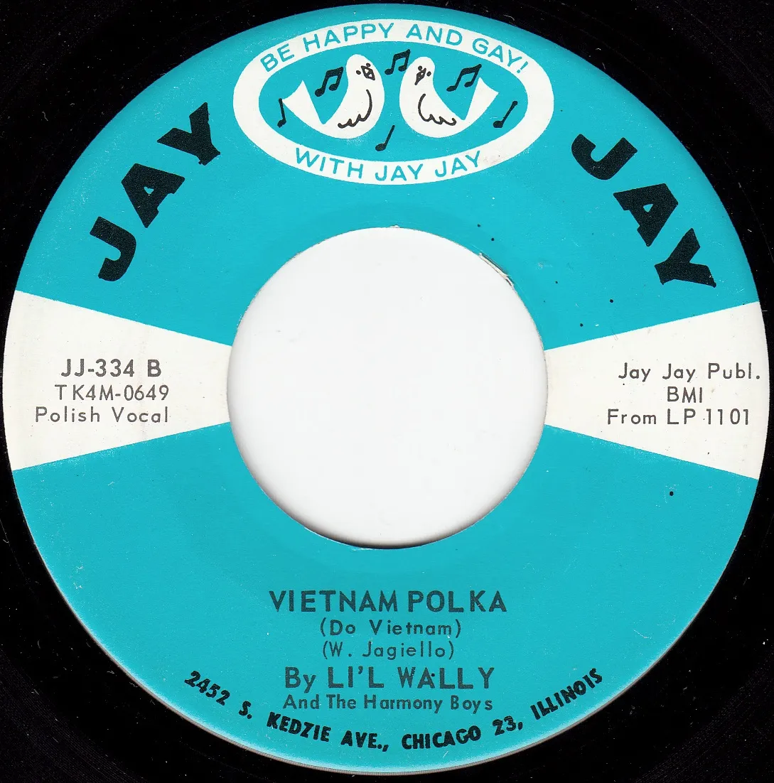 Vietnam Polka – Li'l Wally (A-side label)