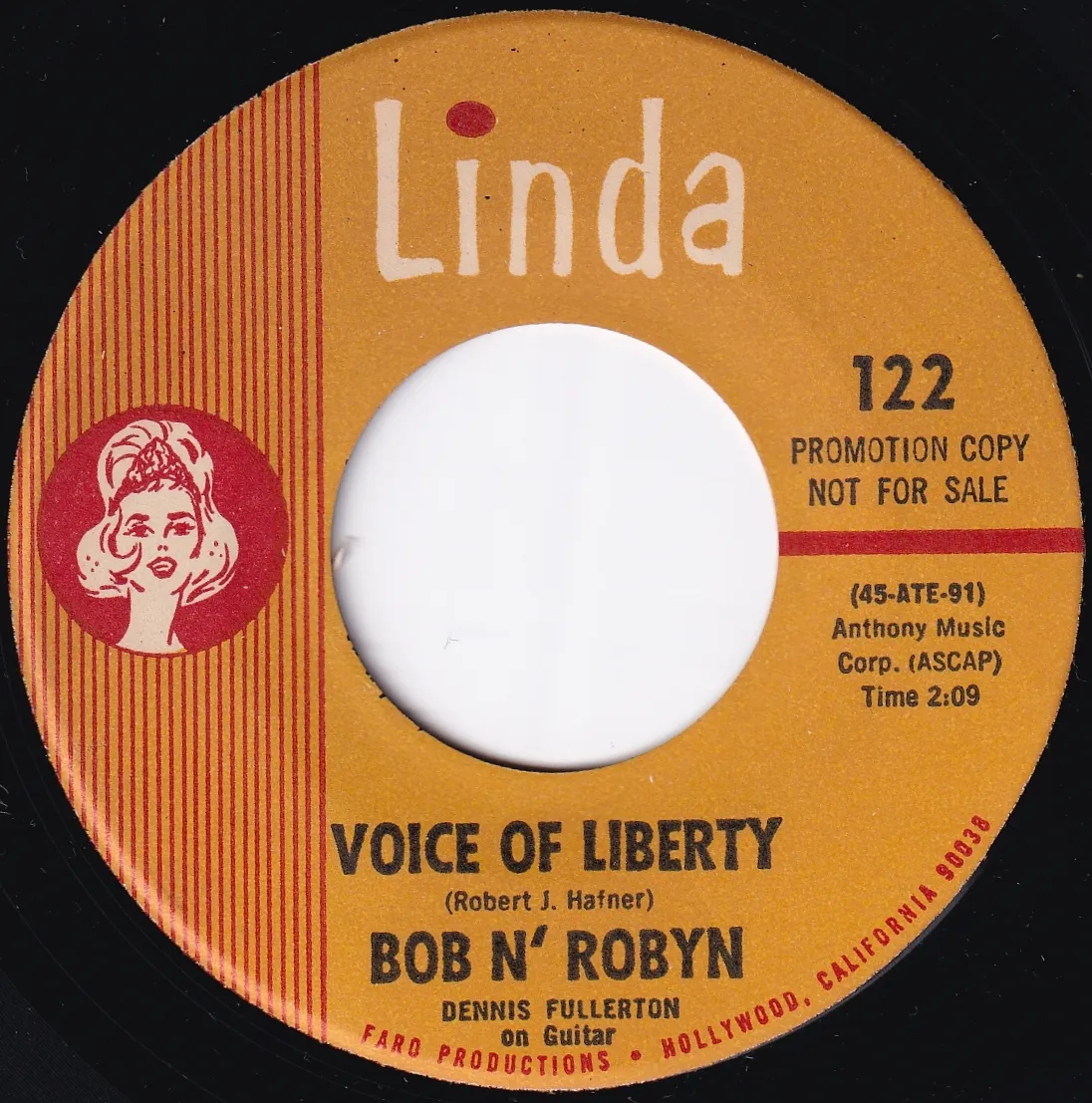 Voice of Liberty – Bob Linkletter [Bob Preston] (A-side label)
