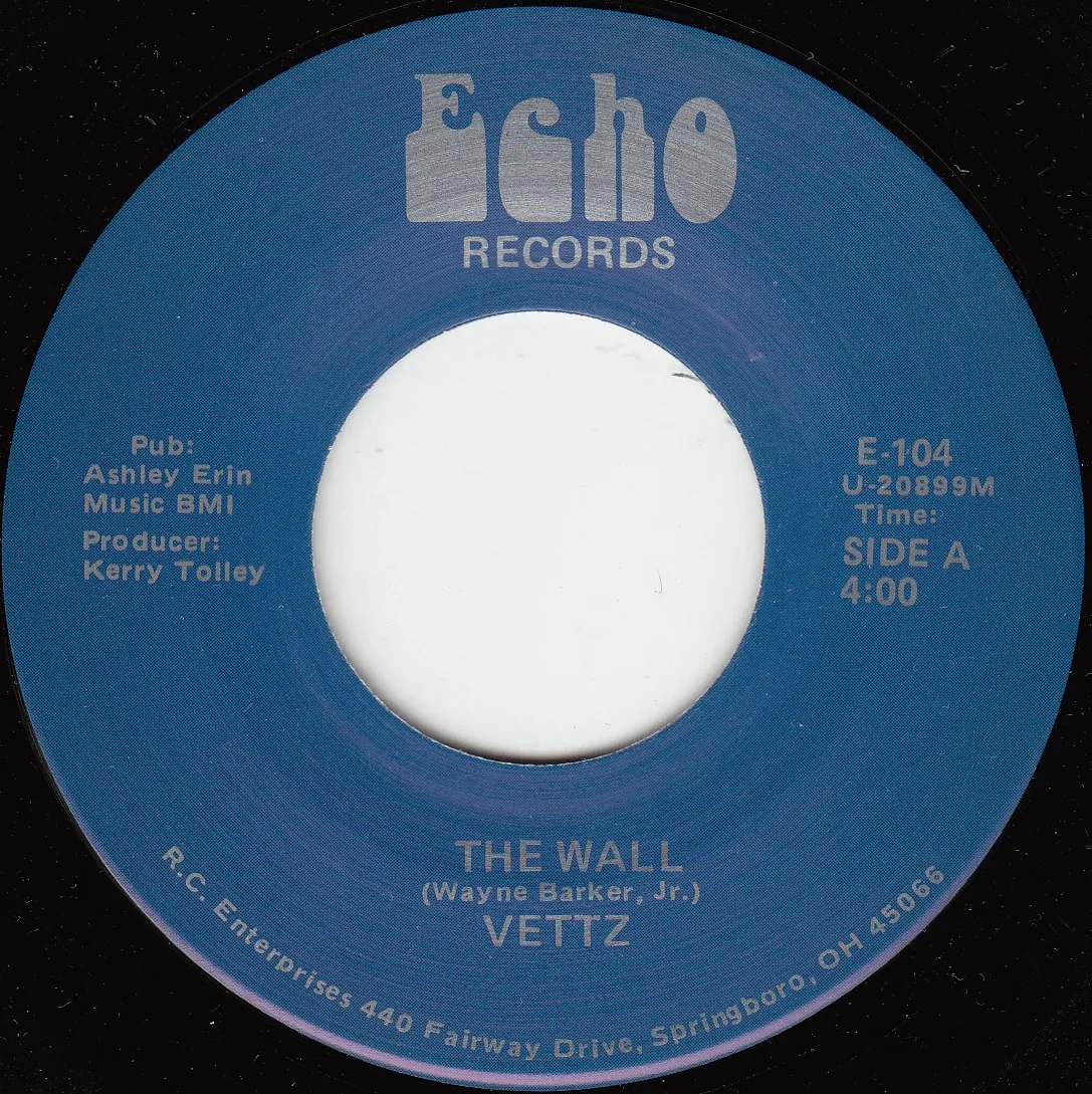 Wall – Vettz (A-side label)