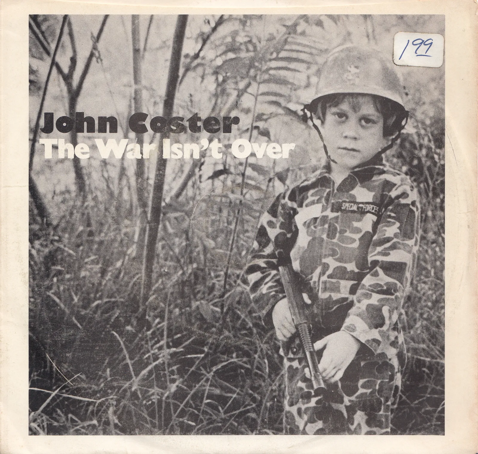 War Isn't Over – John Coster (Picture sleeve (front))