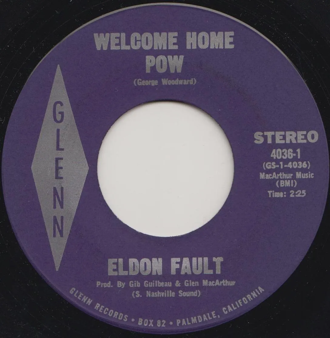 Welcome Home POW – Eldon Fault (Label (alternate scan))