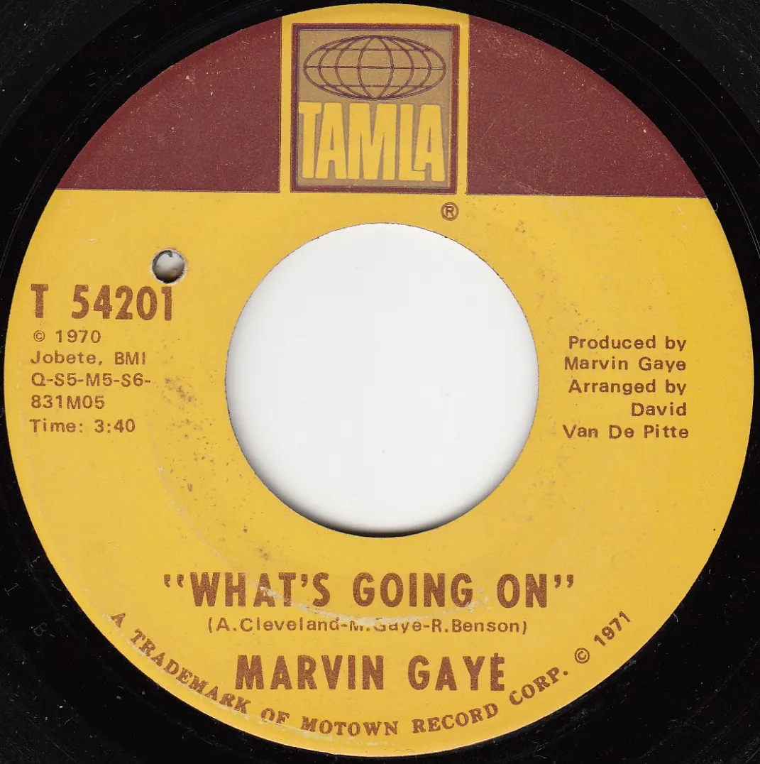 What's Going On – Marvin Gaye (A-side label)