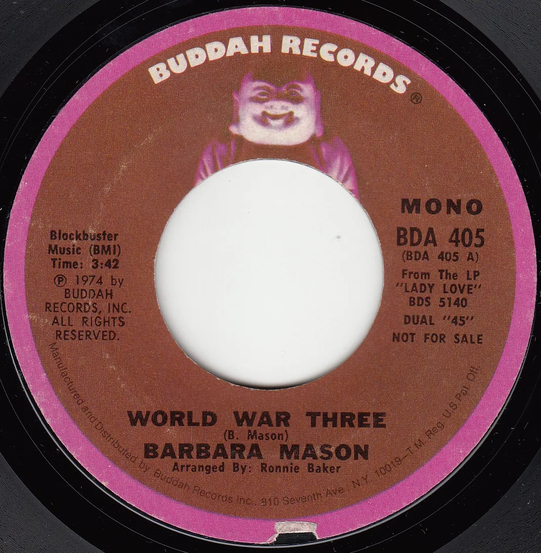 World War Three (Mono) – Barbara Mason (Label (mono))
