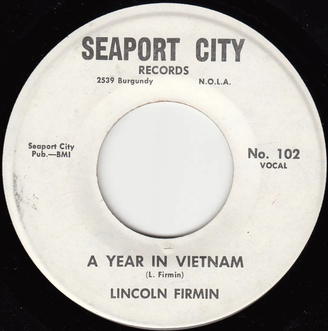Year in Vietnam – Lincoln Firmin (A-side label)