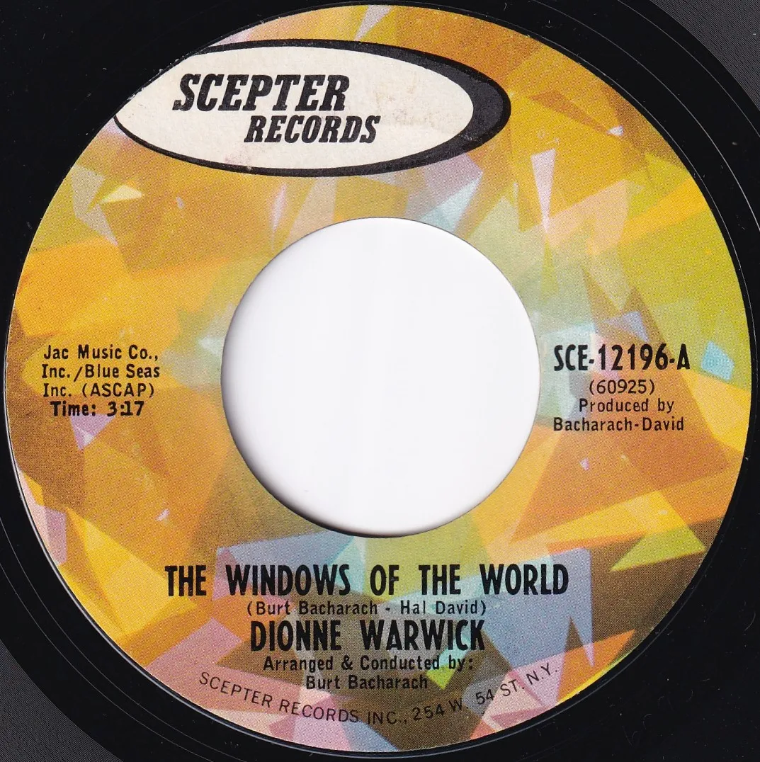 Windows of the World – Dionne Warwick (A-side label)