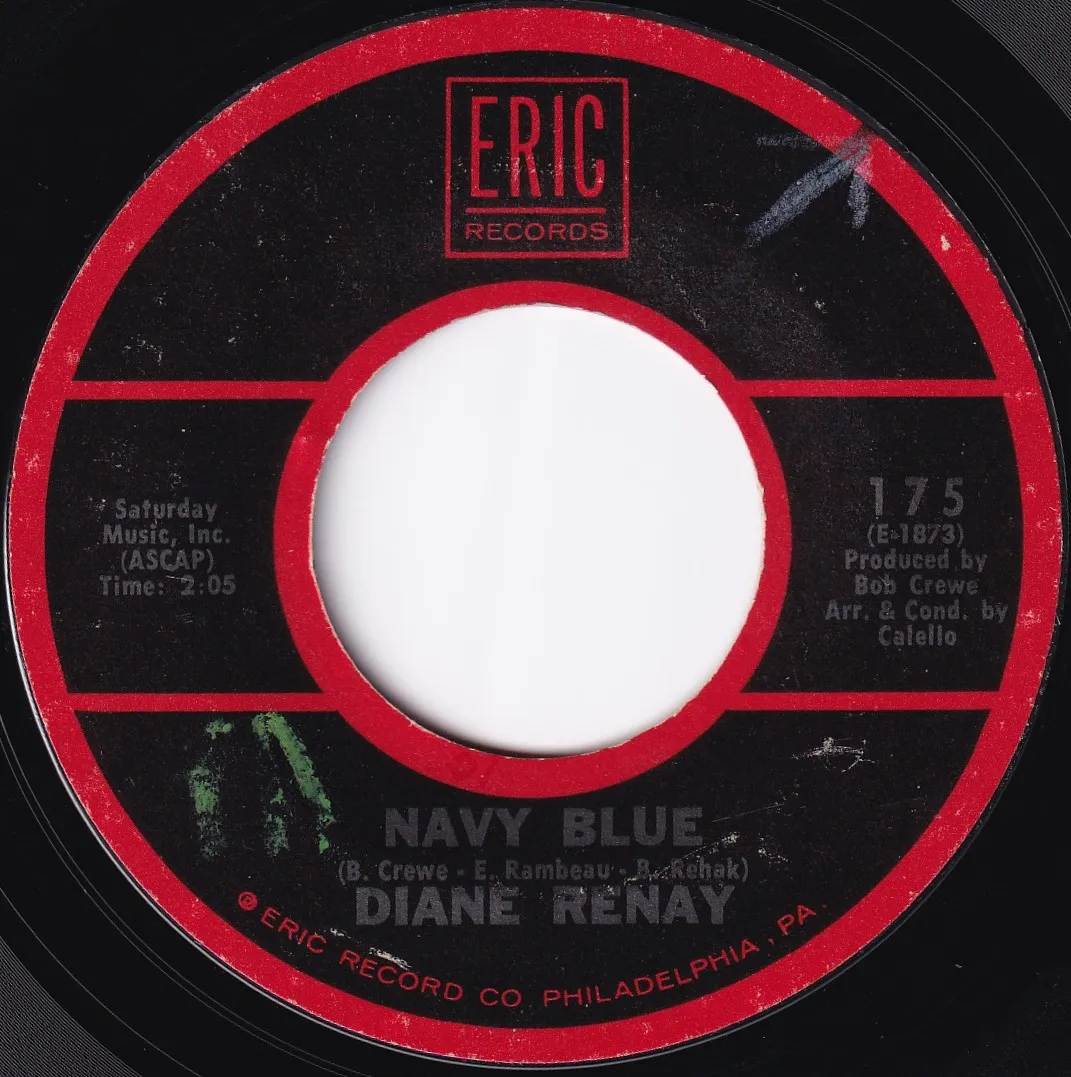 Navy Blue – Diane Renay (A-side label)
