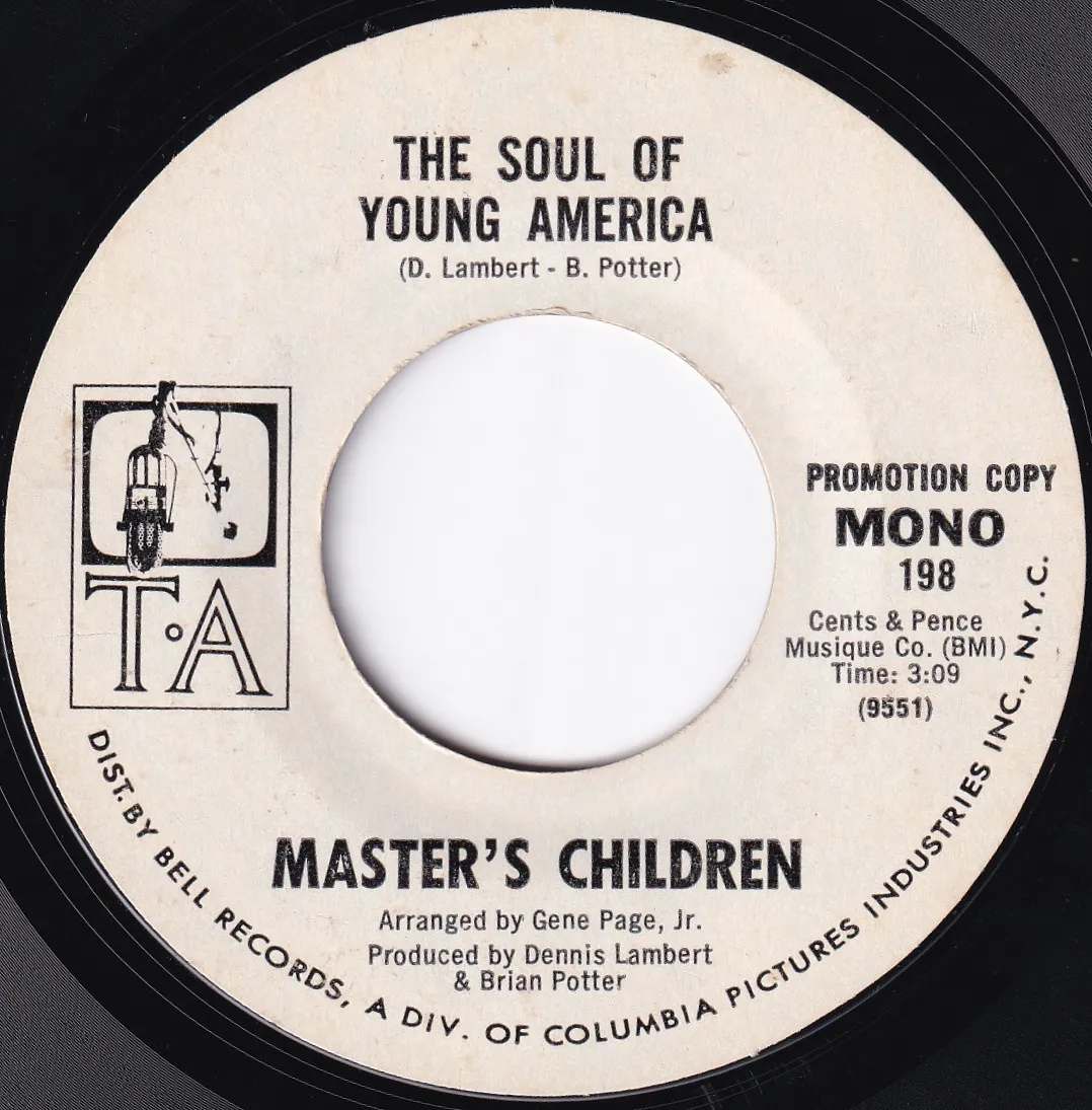 The Soul of Young America – Master's Children (A-side label)