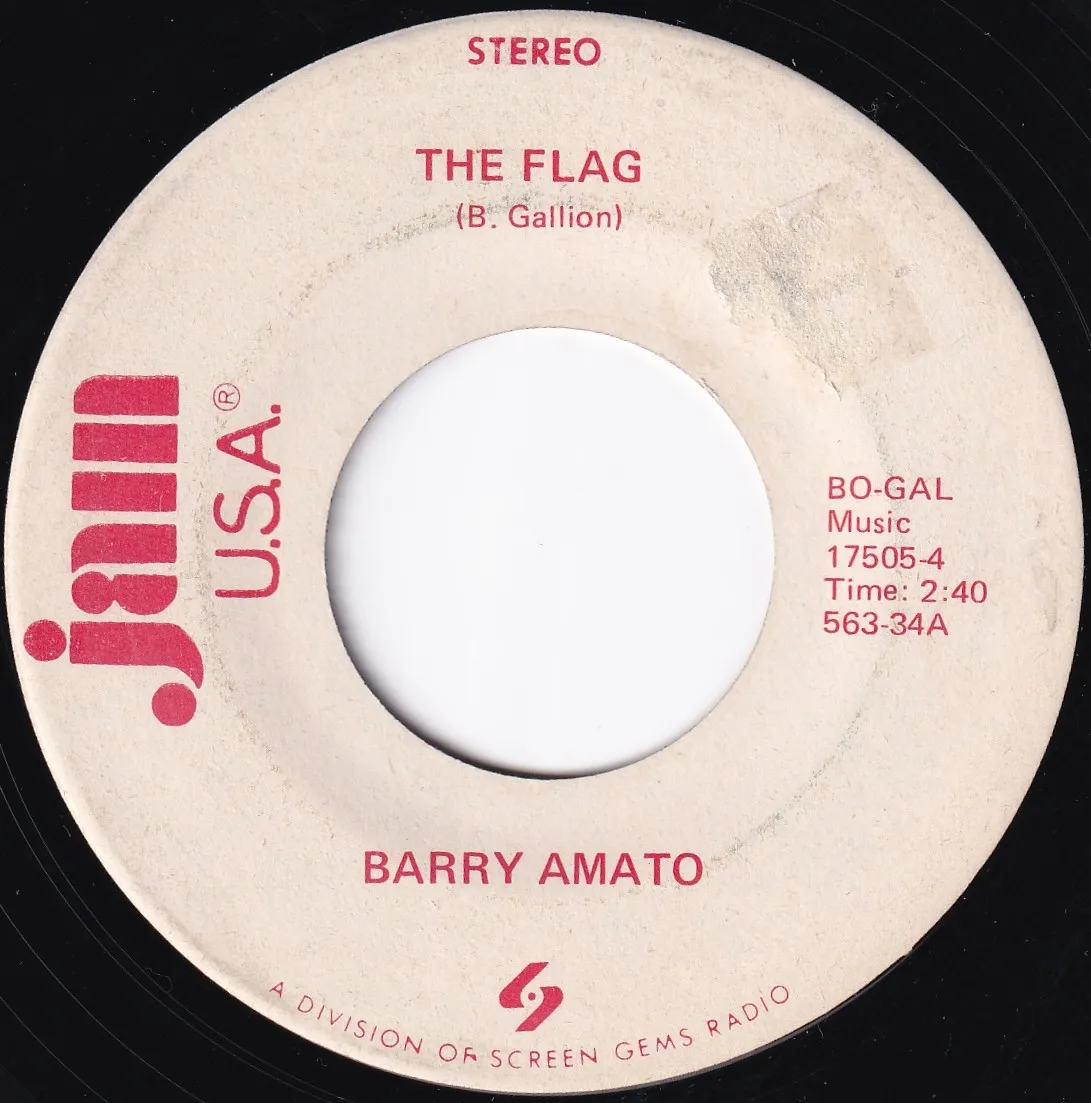 Flag – Barry Amato (A-side label)