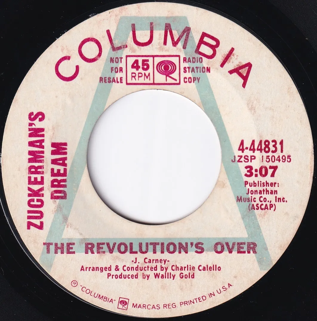Revolution's Over – Zuckerman's Dream (A-side label)