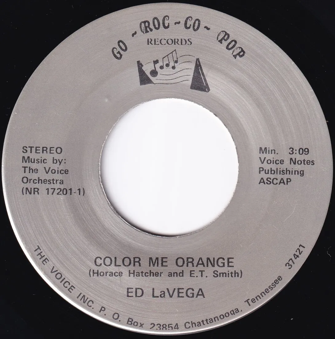 Color Me Orange – Ed LaVega (A-side label)