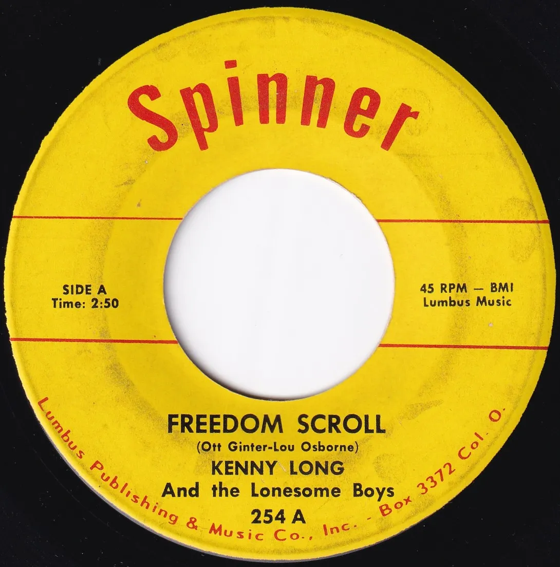 Freedom Scroll – Kenny Long and the Lonesome Boys (A-side label)