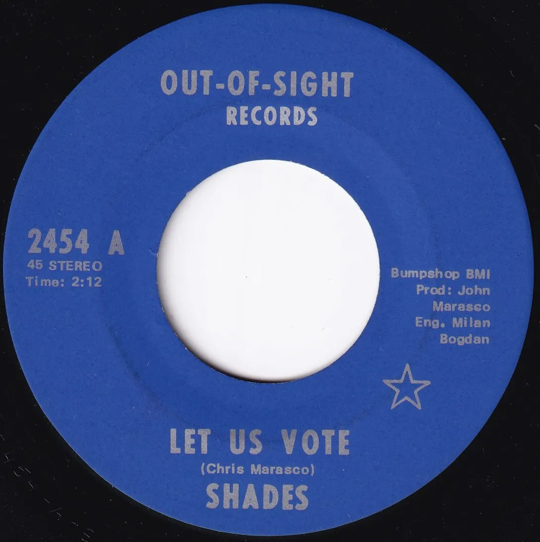 Let Us Vote – Shades (A-side label)