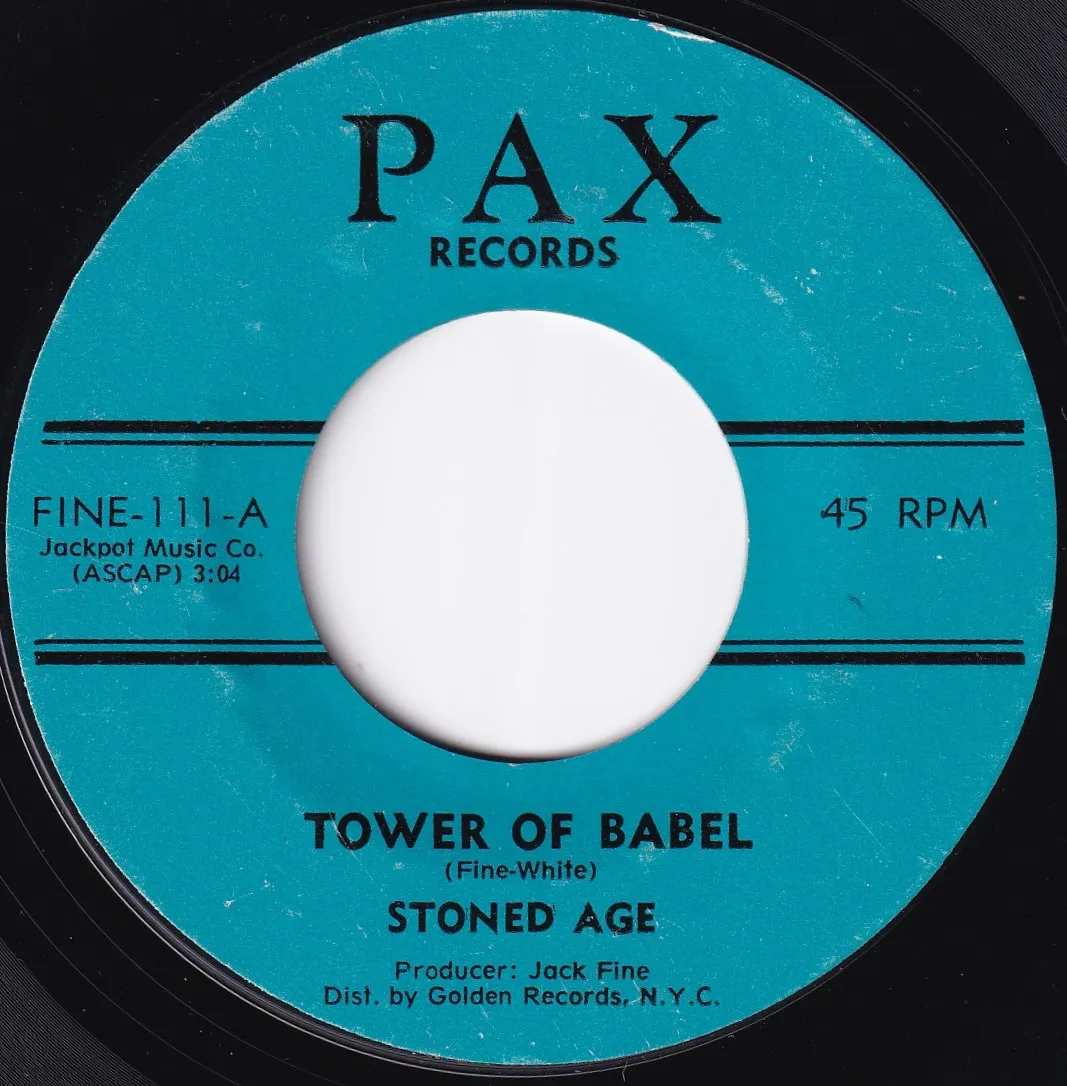 Tower of Babel – Stoned Age (A-side label)