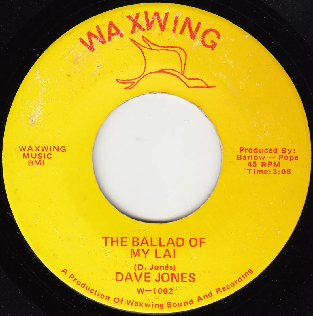 Ballad of My Lai – Dave Jones (A-side label)