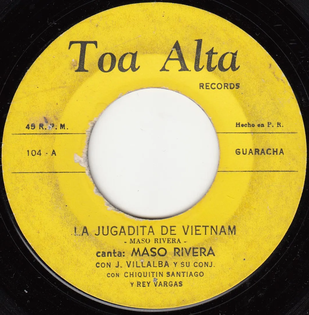La jugadita de Vietnam – Maso Rivera (A-side label)