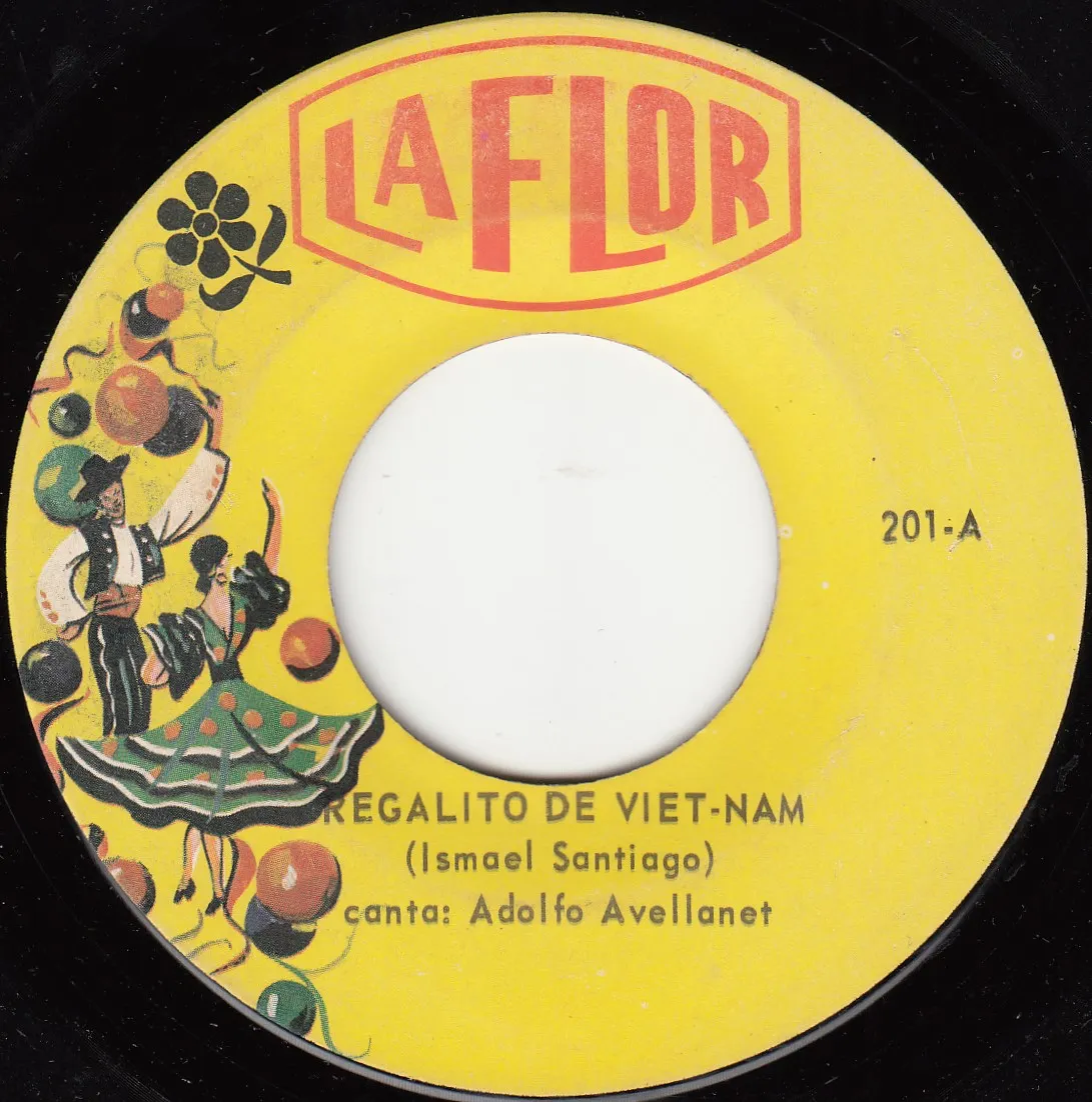 Regalito de Viet-Nam – Adolfo Avellanet (A-side label)